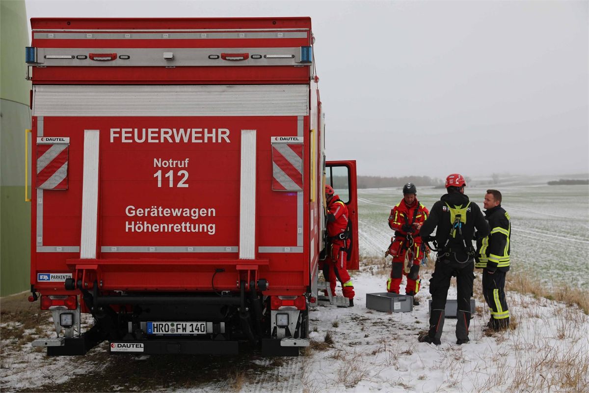 Gerätewagen Höhenrettung der Feuerwehr